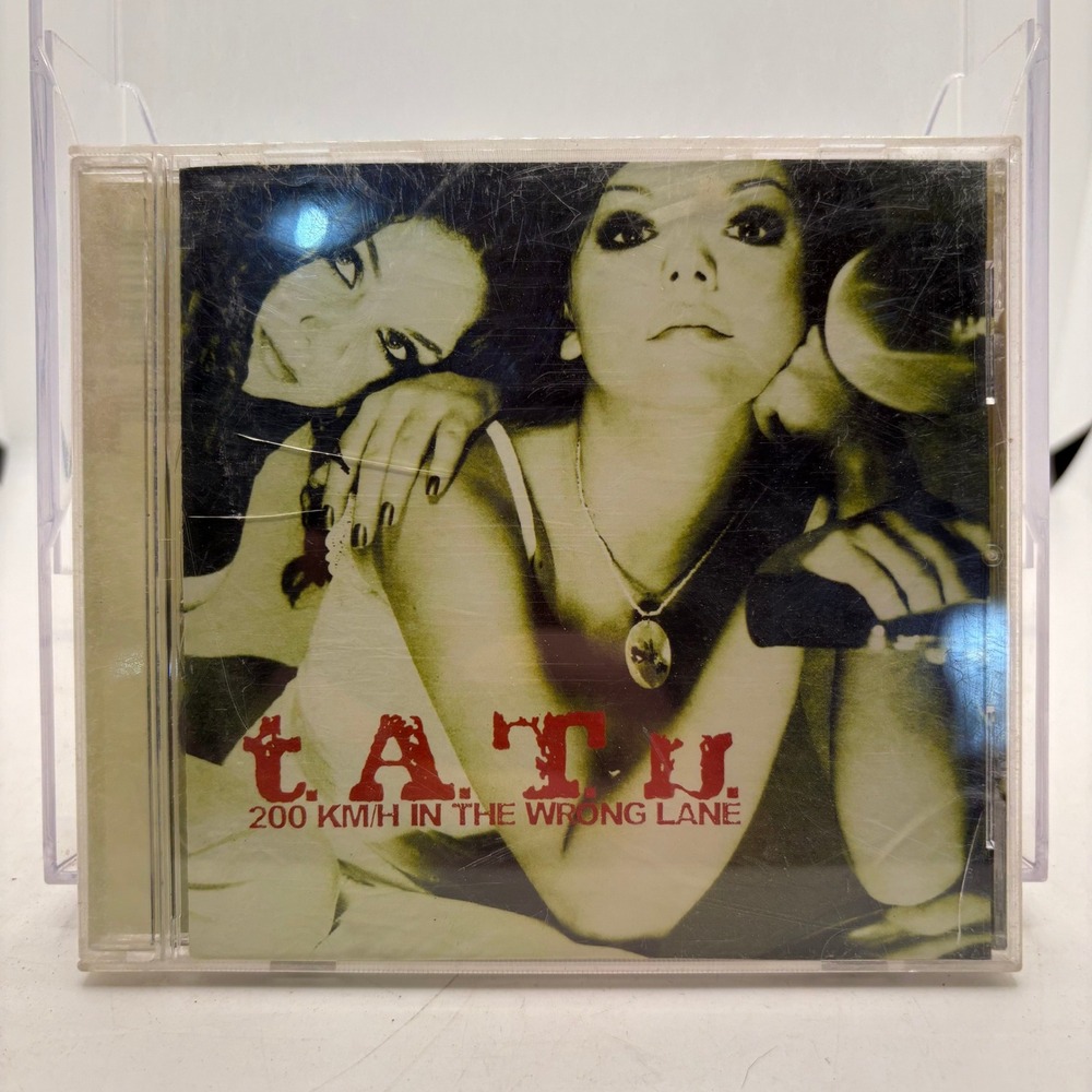 t.A.T.u. 200 km/h in the Wrong Lane CD 2002 Interscope Records 044006410722